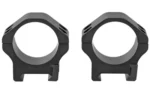 Warne Manufacturing Company Warne 2-Piece Maxima Horizontal Fixed Scope Rings 30mm PA Low - Matte Black - alternate view 2