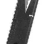 Mec-Gar Beretta 92FS M9 Magazine, upright black metal magazine in three-quarter view