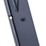 Mec-Gar Taurus PT92/99 Handgun Magazine blued steel in angled side view with black base plate