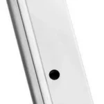 Mec-Gar Walther PPK/S nickel magazine, angled side view with standard floorplate
