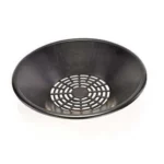 Mayville Engineering Co./Mec MEC Pan Sifter, black round tray with slotted center