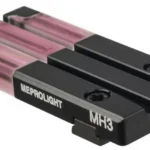 Meprolight ML63143 Bullseye Red Sight for Kriss Sphinx, black with pink fiber-optic rods