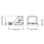 Meprolight MEPRO MPO-F 3/33 MOA BULL RMR RD - alternate view 3