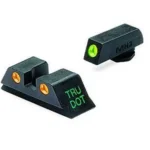 Meprolight MEPROLT TD FOR GLK 17 19 22 23 G/O black front and rear sights with green and orange dots