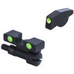 Meprolight MEPROLT TD S&W K L N sights, black front and rear set with bright green dots