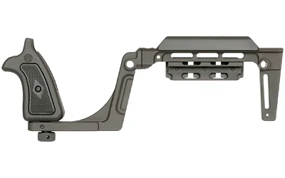 MIDWEST BOUNTY HNTR TAURUS JUDGE BRC black side view with grip and ventilated brace