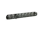 Midwest Marlin M-LOK Handguard, black side view with rows of elongated slots