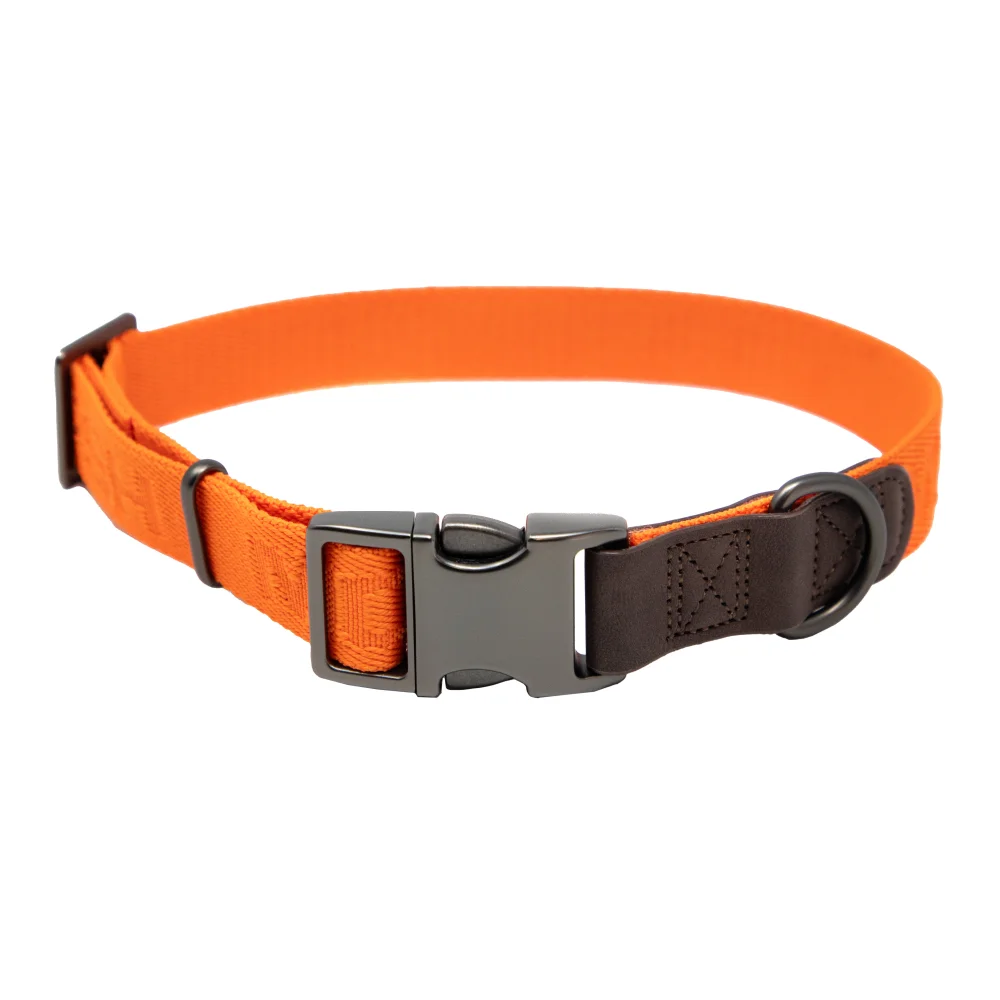 mo-marsh-adjustable-dog-collar-hunter-orange-primary Higdon Outdoors MoMarsh Adjustable Dog Collar 15"-23" Hunter Orange