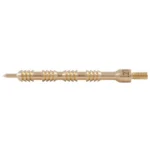 Montana X-Treme Brass Cleaning Jag, side view of gold-tone threaded jag
