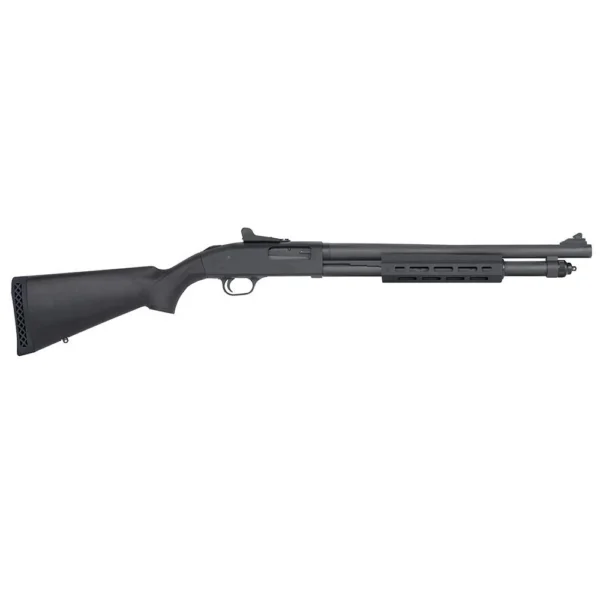 Mossberg & Sons Inc. Mossberg 590A1 7-Shot 12 GA Shotgun 6rd Magazine 3" Chamber 18.5" Barrel Black Ghost Ring Sights