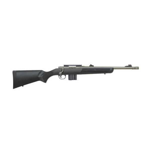 Mossberg MSBRG MVP PTRL, right-side view with gray barrel and black stock
