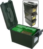 Mtm Molded Products Company MTM AC11 - Forest Green Ammo Can for Bulk Ammo - alternate view 2