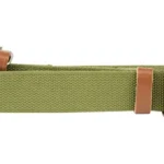 NCSTAR VISM MOSIN NAGANT green sling with brown leather tabs and metal buckle