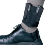 Desantis Leather Goods Co. DeSantis Neoprene Ankle Double Magazine Holster Black Ambi