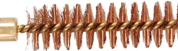 Traditions Performance Firearms NitroFire Breech Bronze Brush side view with brass fitting