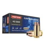 Norma Ammunition Norma Safeguard Handgun Ammunition .40 S&W 165gr JHP 1134 fps 50/ct