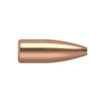 Nosler VarMageddon Rifle Bullets, copper-colored bullet in side profile