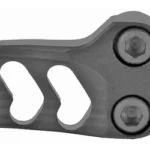ODIN EXTENDED MAG RELEASE GEN 2 BLK, black side view with twin levers and two hex screws