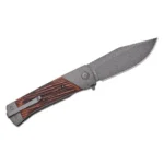 Battenfeld Knives Old Timer Frontier Manual Folding Knife 3-1/2" Clip Point Blade Rosewood - alternate view 2