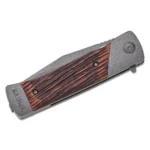 Battenfeld Knives Old Timer Frontier Manual Folding Knife 3-1/2" Clip Point Blade Rosewood - alternate view 3