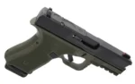 Black Rain Ordnance Inc Black Rain Frontline Handgun 9mm Luger 15rd Magazine 3.75" Barrel OD Green/Black Slide Finish Optic