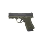 Black Rain Ordnance Inc Black Rain Frontline Handgun 9mm Luger 15rd Magazine 3.75" Barrel OD Green/Black Slide Finish Optic