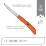 Outdoor Edge FieldBone Folding Knife 5" Boning Blade Orange - alternate view 2