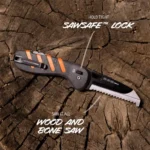 Outdoor Edge Razor HTX Replaceable Blade Folding Knife 3" Blades Grey - alternate view 4