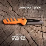 Outdoor Edge Razor HTX Replaceable Blade Fixed Knife 3" Blades Orange - alternate view 4