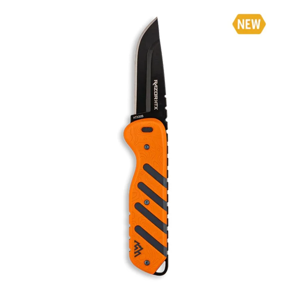 outdoor-edge-razor-htx-primary-3 Outdoor Edge Razor HTX Replaceable Blade Fixed Knife 3" Blades Orange