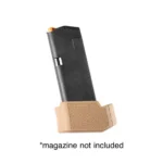 Hogue Inc. Hogue Overmolded Rubber Grip Extension Base Pad for Glock 26 FDE - alternate view 3