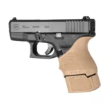 Hogue Inc. Hogue Overmolded Rubber Grip Extension Base Pad for Glock 26 FDE - alternate view 4