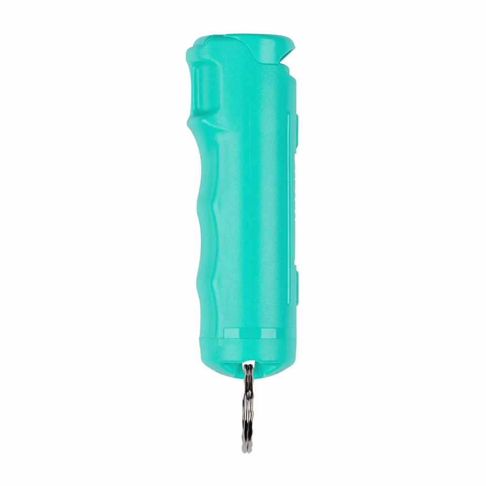 pepper-gel-fast-flip-top-snap-clip-keychain-primary Security Equipment Corporation Sabre Pepper Gel with Fast Flip Top Safety and Snap-Clip Keychain Green