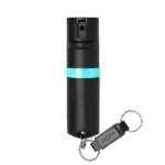 POM Industries POM Pepper Spray Black Keychain 6 in 1 .05oz - alternate view 2