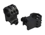 Weaver 6-Hole Picatinny Tactical Scope Rings 1" High - alternate view 2