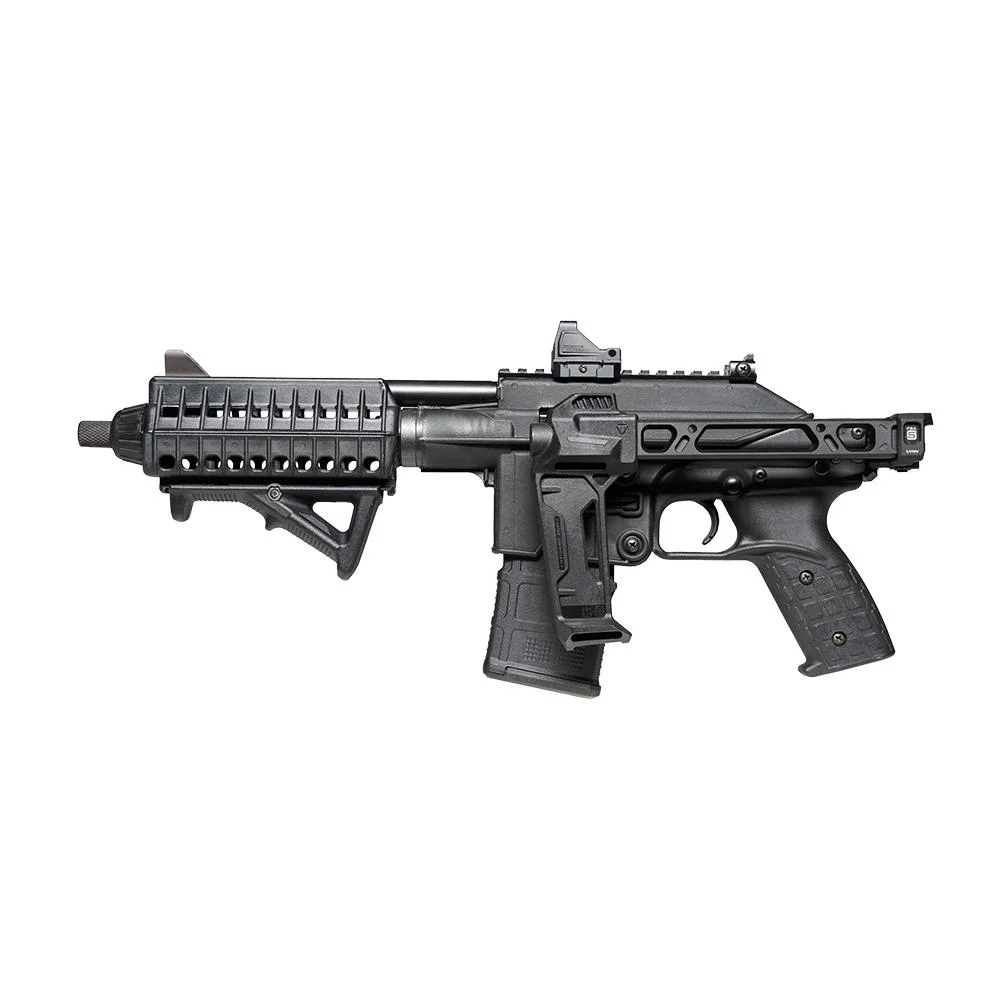 plr16-defender-pistol-223-rem-5-56mm-primary-1 Kel-Tec Cnc Industries Inc. Kel-Tec PLR16 Defender Handgun .223 Rem/5.56mm 10rd Magazine 9" Barrel Viridian RFX11 Red Dot &