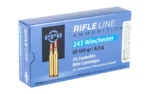 TRZ Trading Inc. PPU Rifle Ammunition .243 Win 100 gr SP 2960 fps 20/ct - alternate view 3