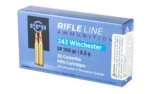 TRZ Trading Inc. PPU Rifle Ammunition .243 Win 100 gr SP 2960 fps 20/ct - alternate view 4