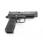 Wilson Combat/SIG P320 Full-Size Handgun 9mm Luger 17rd Magazines (2) 4.7" Barrel Black Grip Module Action Tune Straight