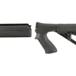 Adaptive EX Stock and Forend for Remington 870 black stock and forend, right-side view