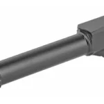 BACKUP BBL SIG P320 CMPCT THRD BLK, black angled barrel with threaded muzzle