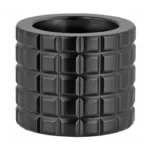 BACKUP THRD PRTCTR 223REM FRAG black cylindrical thread protector with textured sides