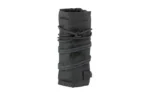 Burn Proof Gear BPG SUPPRSSR CVR HVY 5.5 X 1.5 BLK black cover with cord wrapping, upright view