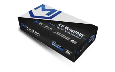 Maxim Defense Industries MAXIM 8.6 BLK 235GR TUI SBA 20/200