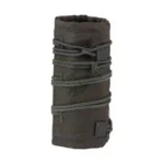 Burn Proof Gear BPG SPRSR CVR HVY black suppressor cover, upright view with wrapped cords