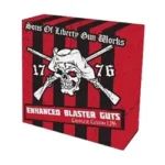 Sons of Liberty Gun Works SOLGW E-Blaster Guts LFT ambi safety, red and black box, front view