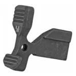 STRIKE ENHANCED BOLT CATCH black angled side view with textured upper and lower pads