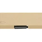 STRIKE ULTIMATE DST CVR 308 STD BLK tan side view with central spring and end tabs