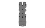 STRIKE KING COMP 556, dark gray front view with prongs and circular side ports