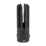 STRIKE VENOM FLASH HIDER 308 5/8X24, black upright view with four long prongs